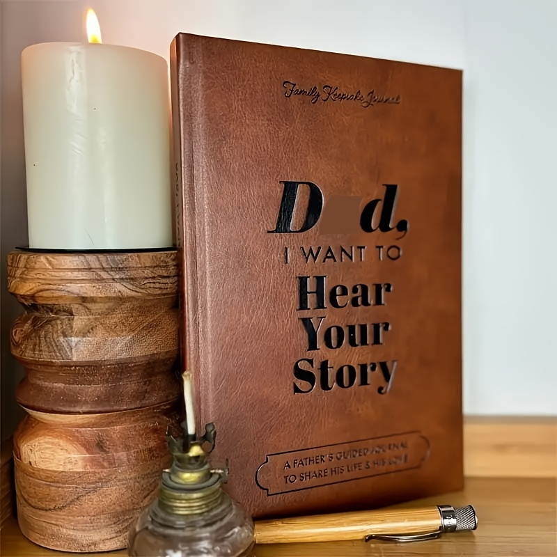 

Dad's Guide Diary - "dad, I Want To " - Hardcover Journal For Father's - Ideal Gift For Father's Day, Christmas, Thanksgiving