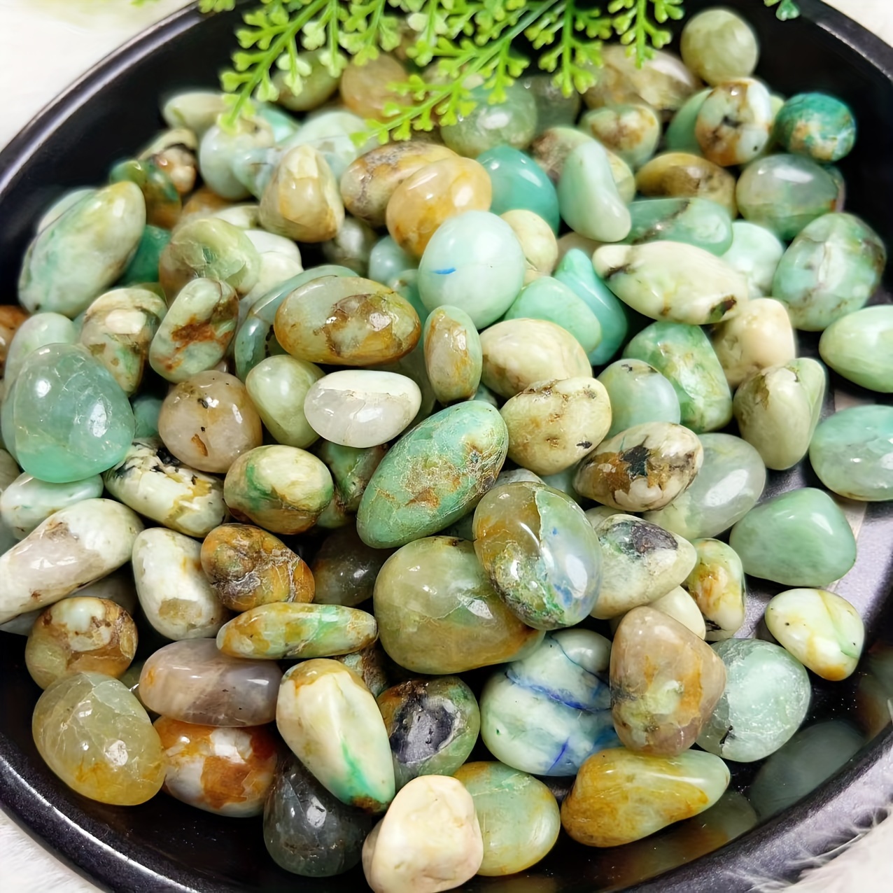 

100g Bulk Natural Tumbled Stones, Polished Gems For Home Decor, Crafts & Gifts