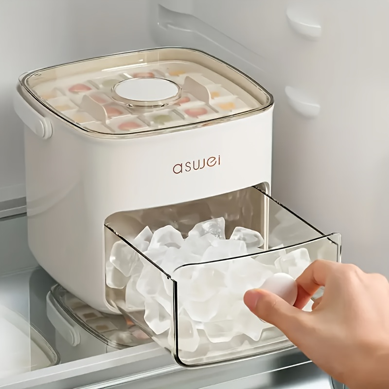 WishOf.Me - Großer 48-Würfel-Eismold für Whisky und Cocktails - Küchenzubehör