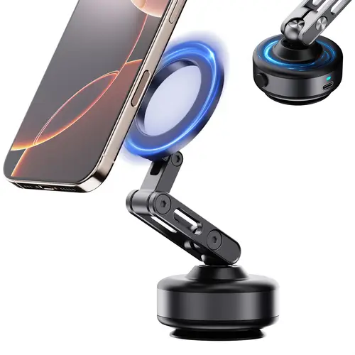 premium magnetic phone mount 360 rotating universal fit hands free solution for smartphones compatible with all smartphones