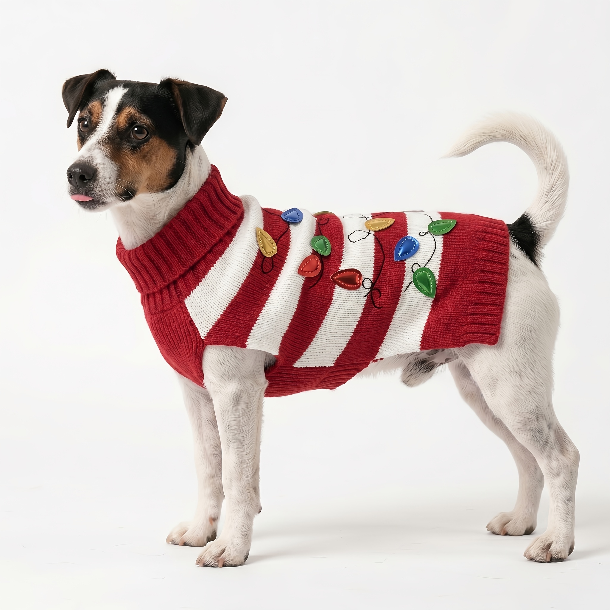 TEMU Medium Dog Sweaters For Girls, Dog Christmas Sweater Vest Pullover Puppy Sweaters Warm Winter Pet Sweaters Soft Thick Fall Dog Sweaters Knitwear