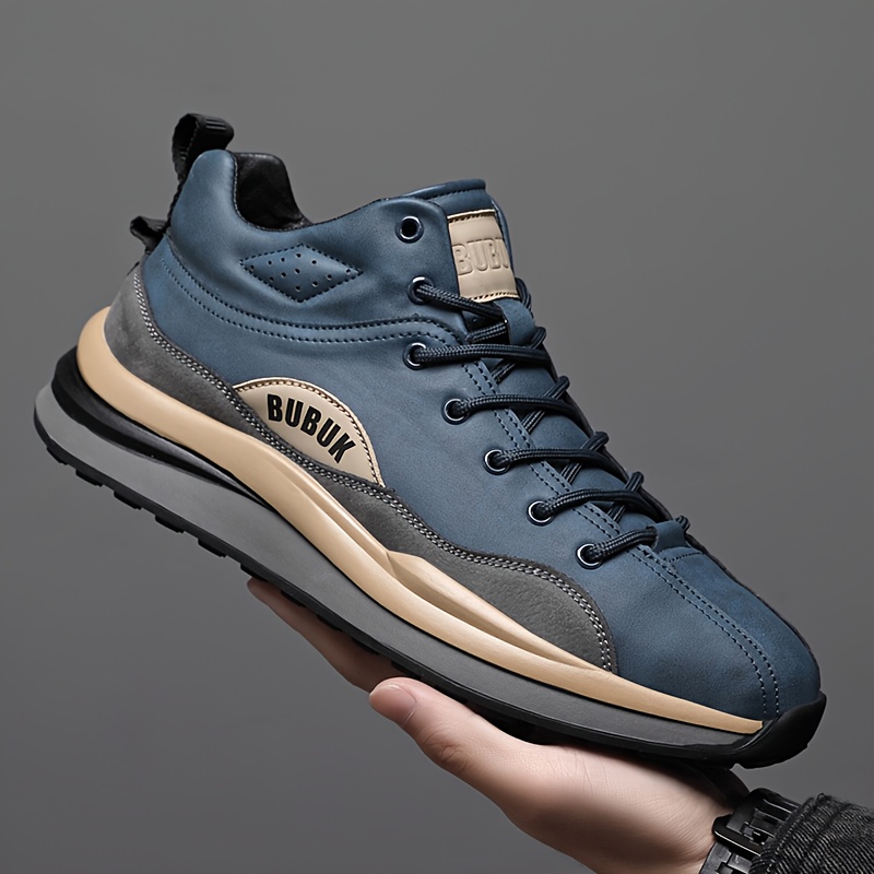 Image of Men's Wide Fit Casual Sneakers, Toe Box Without Feet, Breathable Soft Cushioned Sole, All-match Footwear For Wide Feet Daily