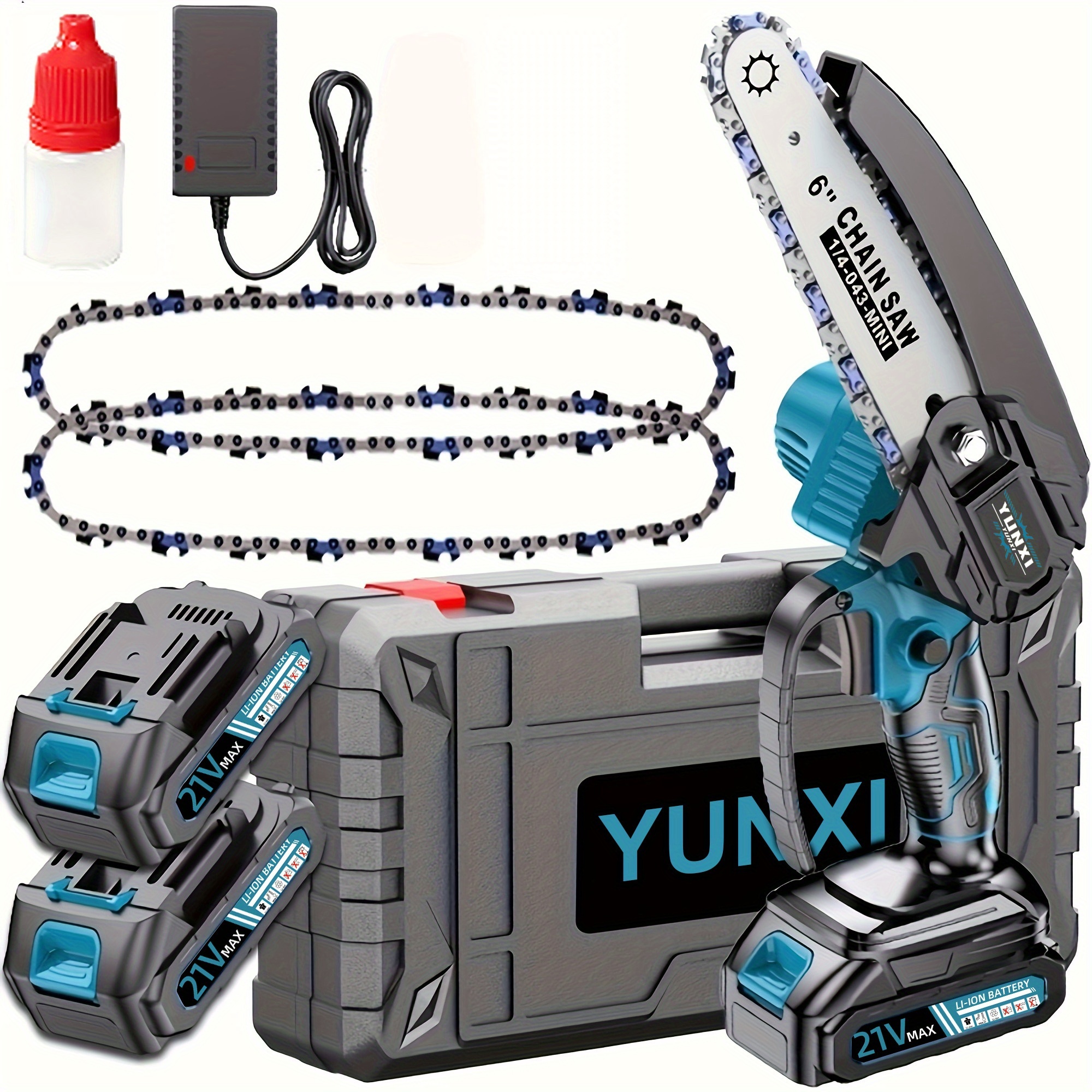 2025 Nieuwe Handheld Elektrische Kettingzaag - Lichtgewicht Draagbare Kettingzaag met Snoer en Europese Stekker