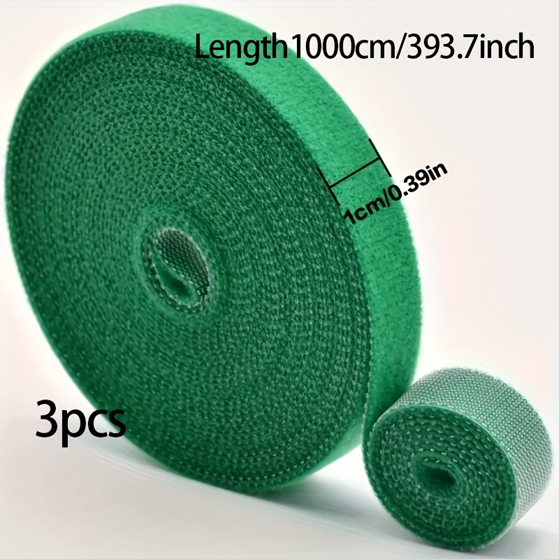 3 Rolls/10 Meters Garden Ties | Effective Plant Support | Durable Handles Are Reusable And Adjustable Cable Ties, Suitable For Indoor & Outdoor Plants