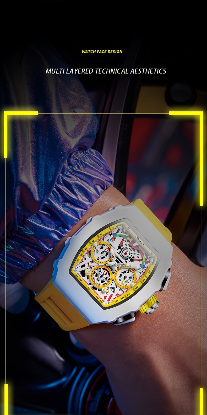 brand mens quartz watch   shape multifunctional chronograph date display 3atm waterproof suitable for daily wear and   occasions fathers day gift the   for gift   Product details 2