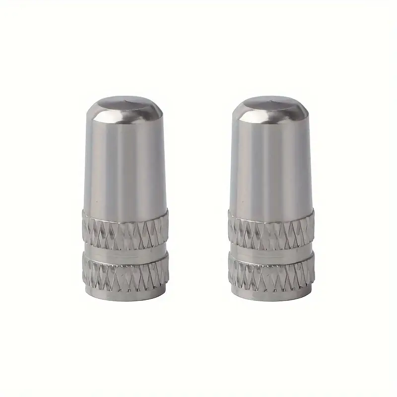 Tapones de Rueda de Bicicleta Plateados