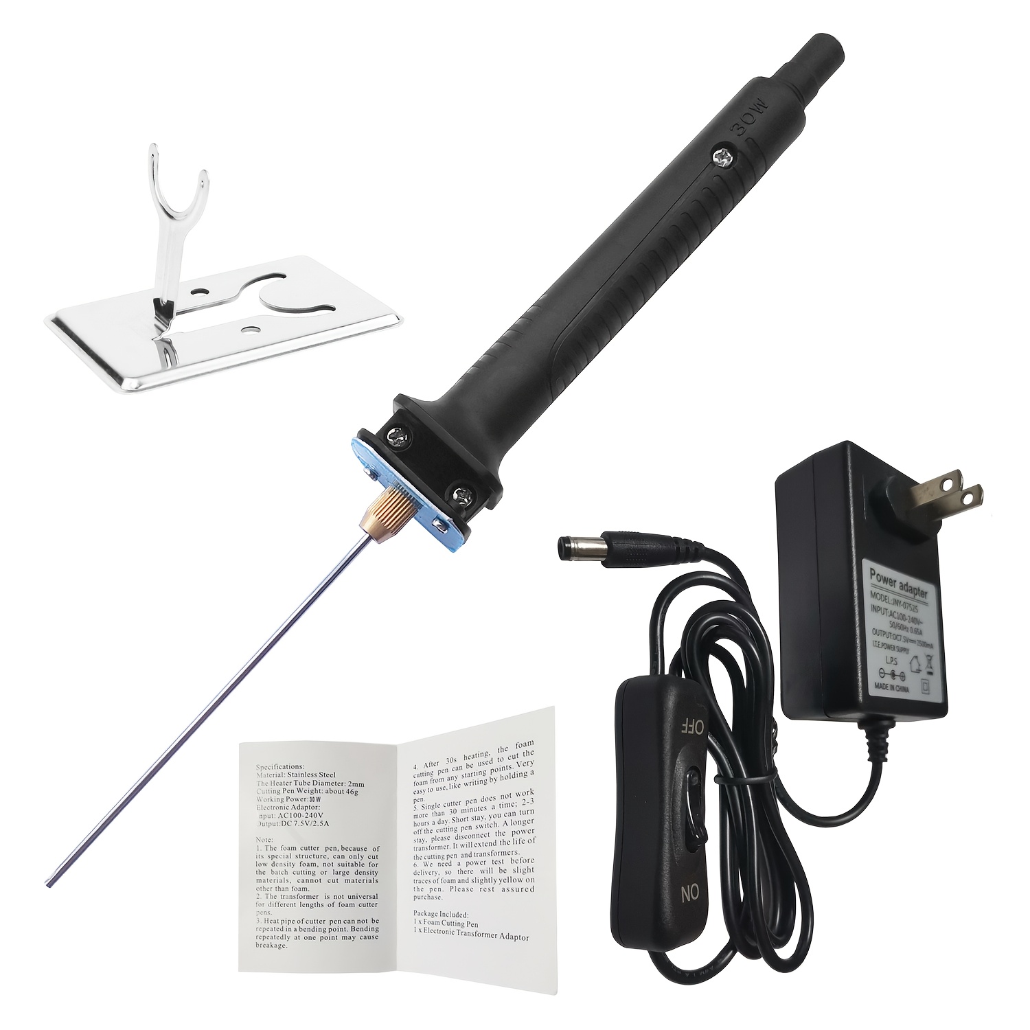 TEMU Electric Heating Cutter, Electric Cutter, Professional-grade Build, Reliable Heating Element, Craft Professionals, Diy Enthusiasts, Material