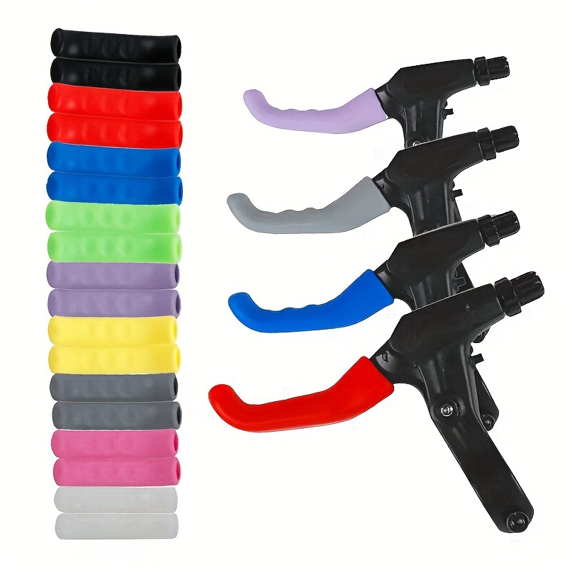 

Mountain Bike Bicycle Brake Handle Protective Cover, Folding Bmx Anti-slip Silicone Brake Handle Cover, Colorful Brake Handle Cover