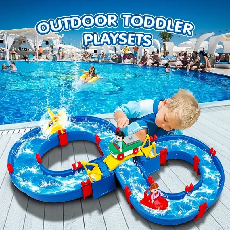 kids outdoor water table toys water park toy set diy Temu Pakistan