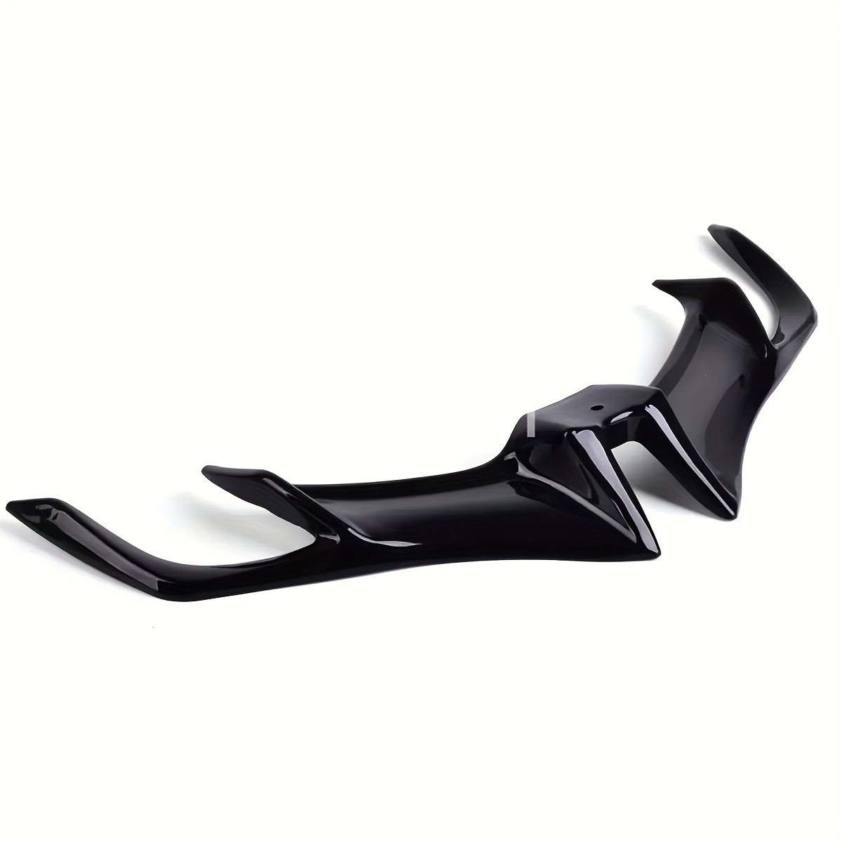 TEMU 1x Abs Beak Wing Fin - Motorcycle Front With Aerodynamic Design, Durable Abs Construction & For Enhanced Stability, Handling & Wind Protection -