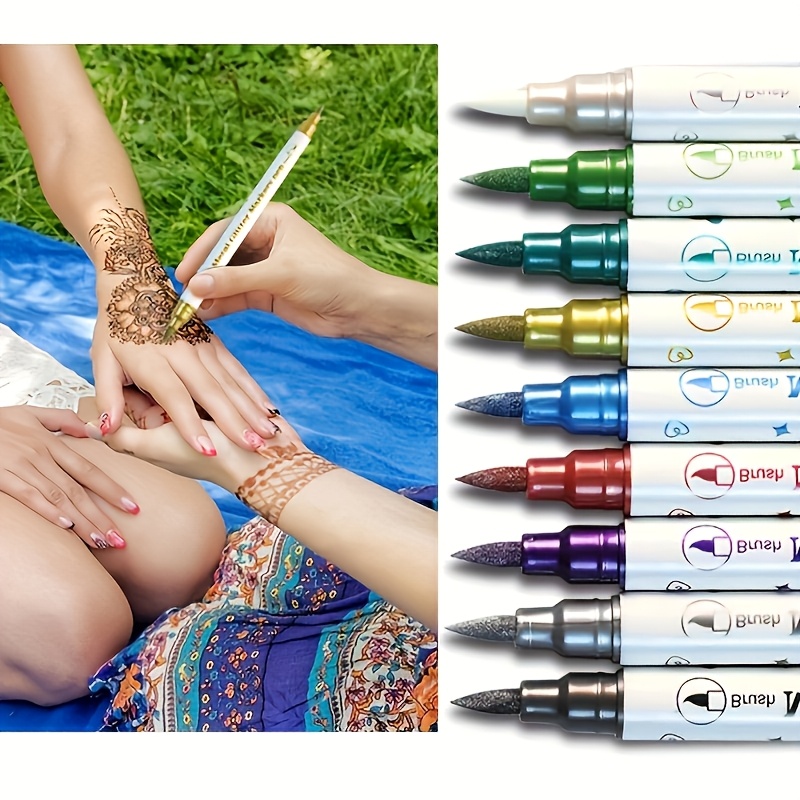 temporary tattoo marking pen marking pens multiple Temu Australia