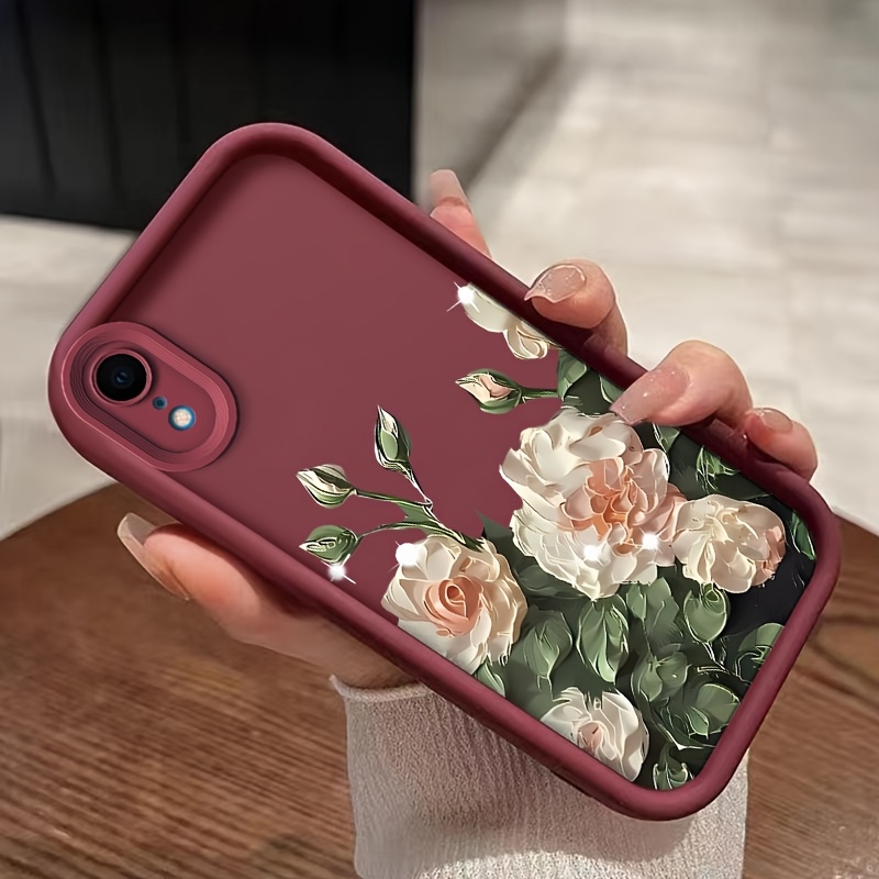 TEMU Phone Case - Soft Tpu Shockproof Back Cover For Iphone Xr Featuring A Design, Providing Full Protection For Device