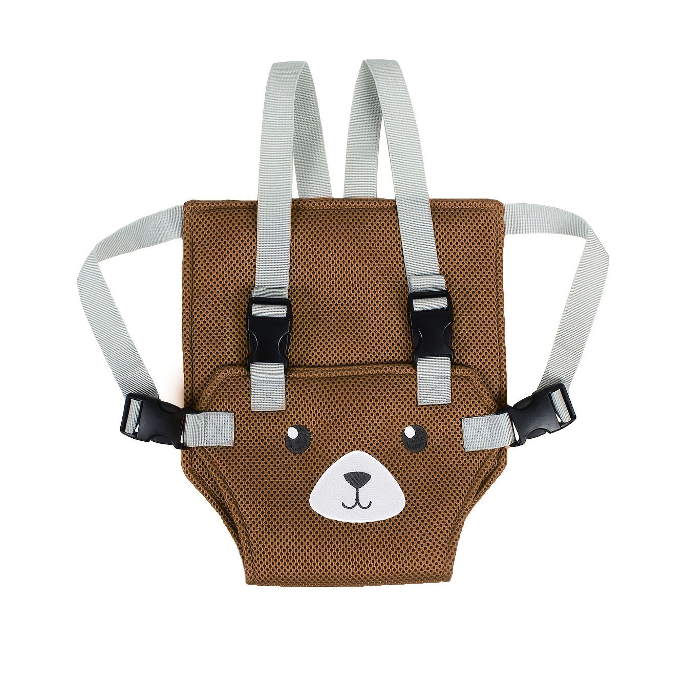 TEMU 1pc Ceinture de sécurité brodée de dessin animé, sangle de fixation anti-chute pour poussette, en douce et respirante, convient aux chaises