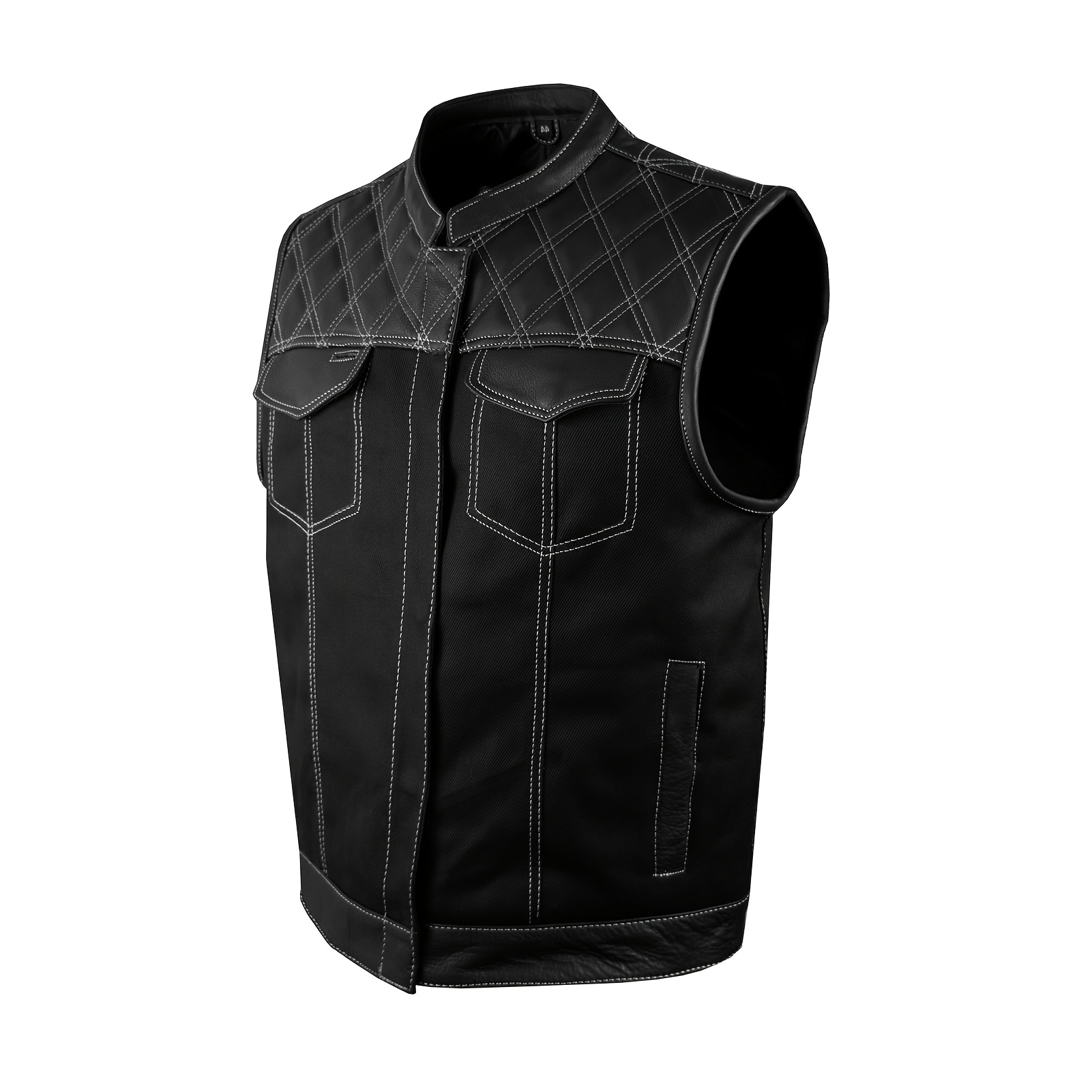 leather vest jacket sold on Temu United States leather vest jacket sold on Temu United States