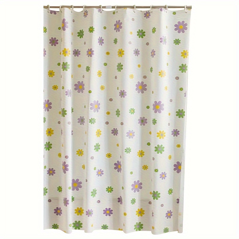 

1pc Curtain - , , Polyester , To Install Included - " X 78.7"for Bathroom Bathtubs Decor