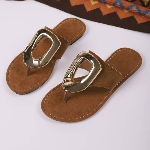 warm brown golden vacation sandals women shoes