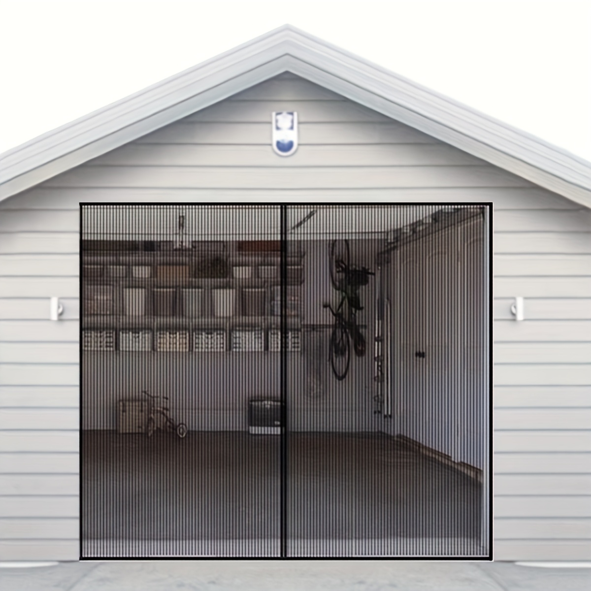 cortina de malla magnética de fibra de vidrio para puerta, a prueba de mosquitos,   para ventanas y puertas -   magnética antimosquitos de cierre automático, instalación sin taladro, compatible con   de pvc para paneles de vidrio, protección contra insectos   para mascotas, para sala