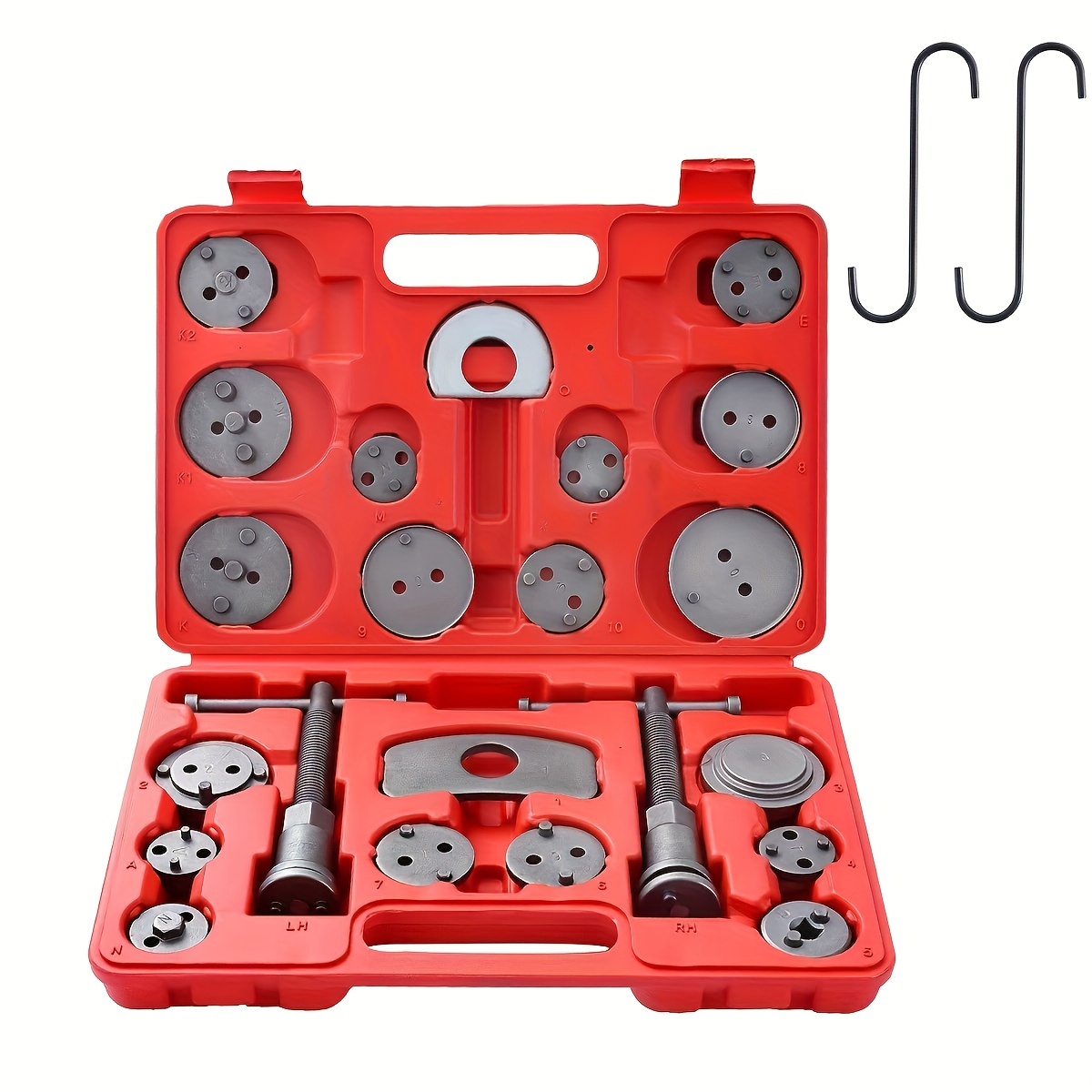 

24pcs Heavy Caliper Tool Set With Thrust Bolt & Retaining Plates - Pad &