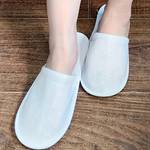 Men's Disposable Slippers, Lightweight Anti-skid Slip-on Indoor Shoes Hotel Shoes For Guests