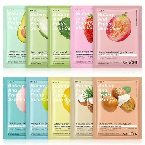 Fancy Tea Combos face mask skincare sold on Temu United States