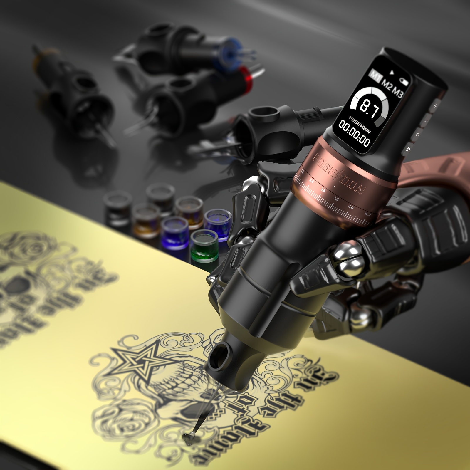 TATTOOマシン Hummingbird Rotary Tattoo Machine V2 with Swiss Motor – FLYDRAGON