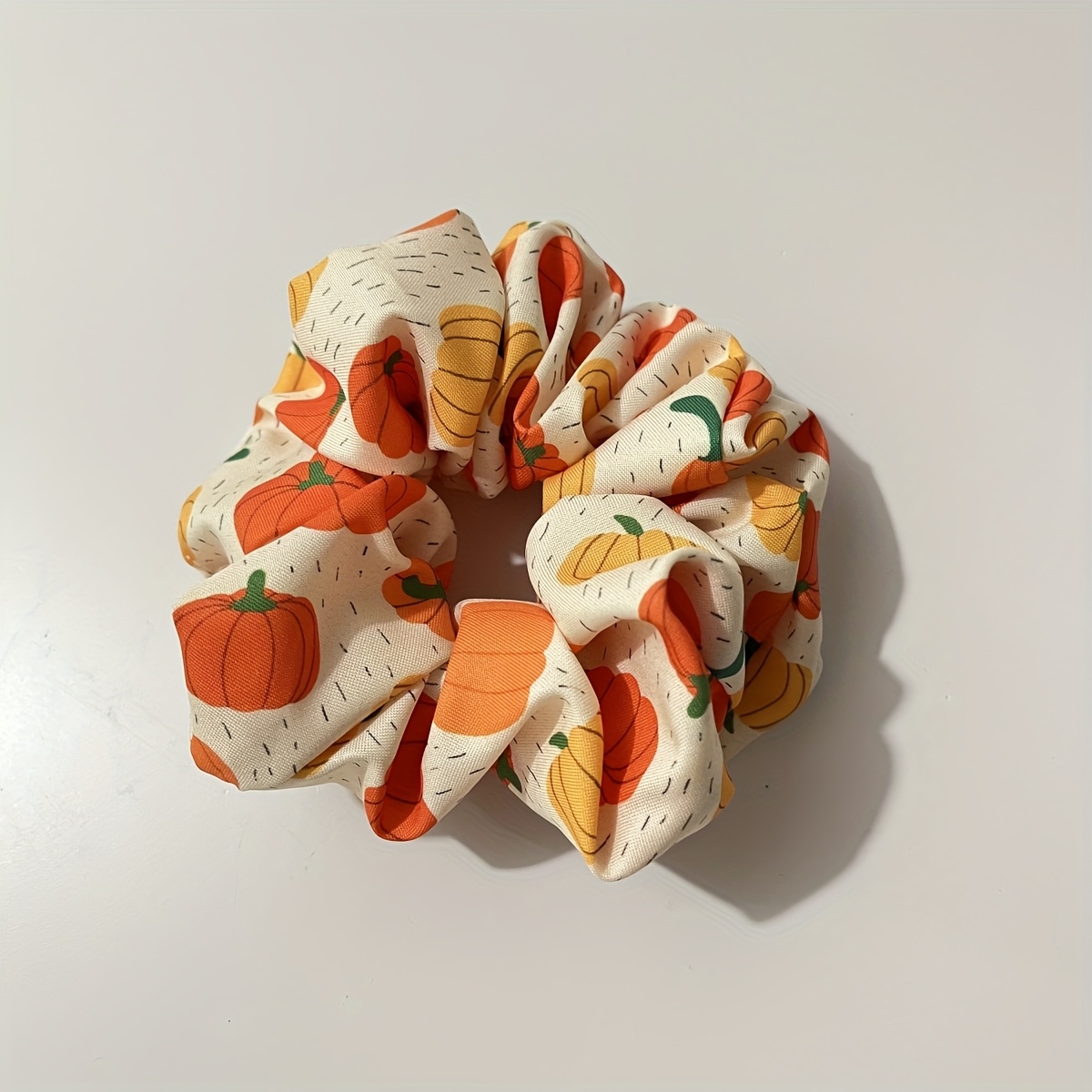 TEMU Fascia per capelli con motivo di zucca, foglia d'acero e per il Ringraziamento, 1 pezzo