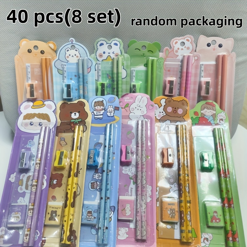 Image of 20/40pcs Stationery Sets, Suitable As Gifts For Holiday Events And Student Rewards, For Of Season And Perfect Gifts For Halloween And Christmas