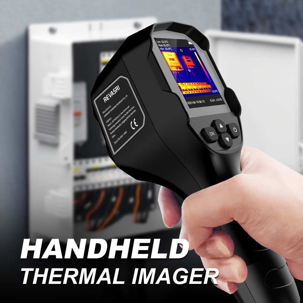   thermal imager 96x96   resolution 240 240 pixels 4 f to 1022 f temperature range 25hz infrared camera with temperature alarm function 50 field of view handheld thermal imaging camera suitable for home inspectors
