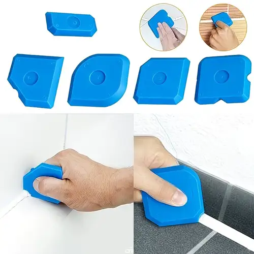Bathroom Sealant Tool EMSTAR 11 PCS Silicone Caulking Tools Kit – 3-in-1 Caulk Remover & Grout Removal, Stainless Steel Scraper, 5 Silicone Pads, For Bathroom Kitchen Windows & More Bathroom Sealant Tool EMSTAR 11 PCS Silicone Caulking Tools Kit – 3-in-1 Caulk Remover & Grout Removal, Stainless Steel Scraper, 5 Silicone Pads, For Bathroom Kitchen Windows & More