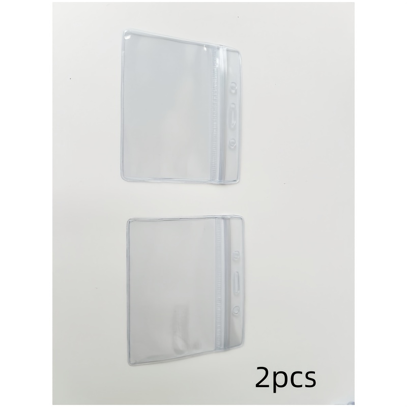 id card protector sleeves Clear Vinyl Business Card main image 1