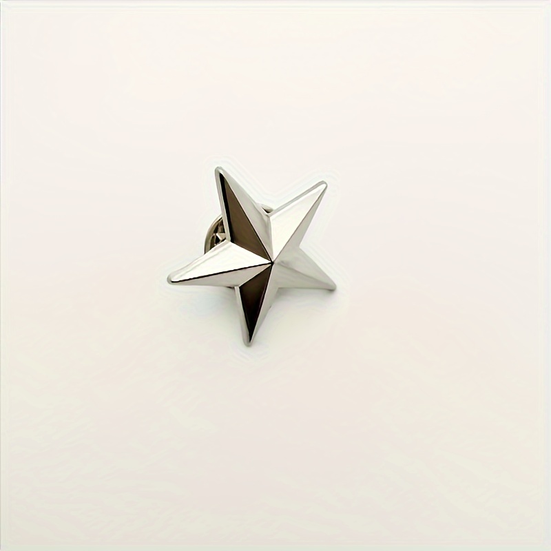 TEMU Insigne Étoile Épingle de - Broche en avec Motif , Fête du Travail, Décorations du 4 - Parfait pour Costume, Uniforme et Accessoires de , Cadeau