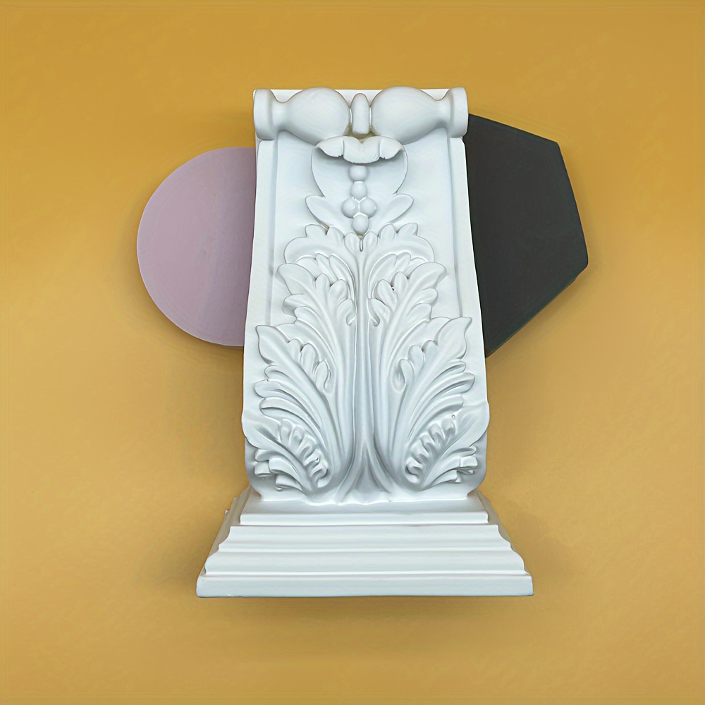 Image of European-style Pu Mold Model Beam Support Beam Head Pillar Cow Leg Plaster Beam Drag Arch-shaped Door Arc-shaped Door Hole Decorative Beam Support Finished Shape Roman Foam Decoration Material