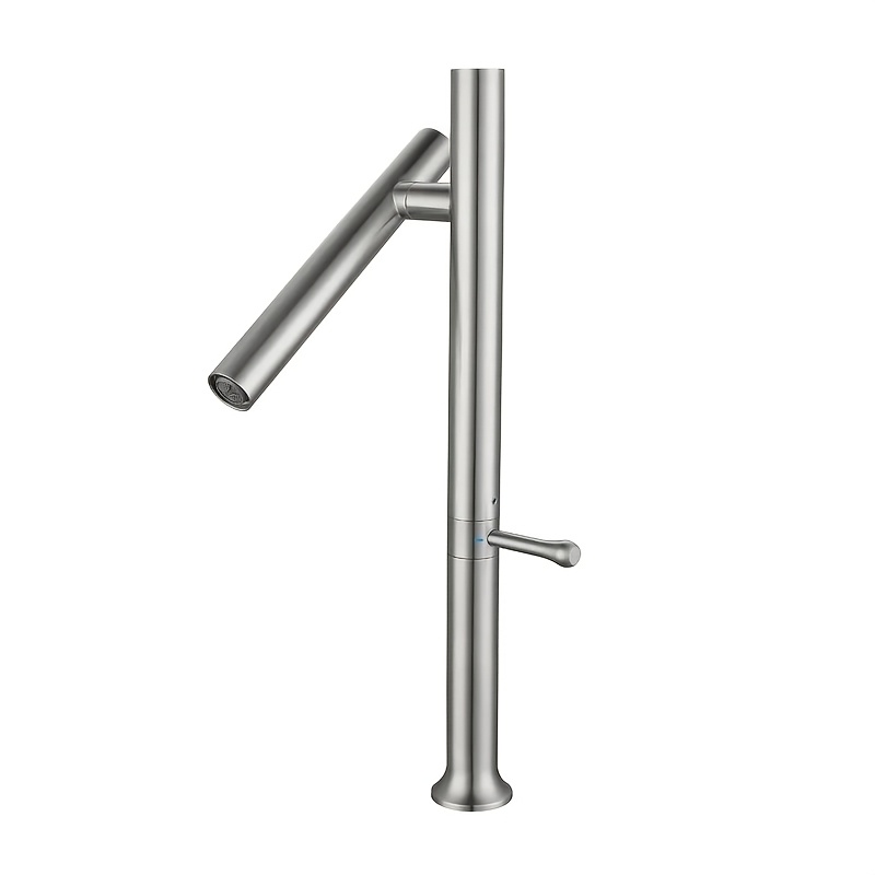 Image of Sink Kitchen Faucet Mixer Water Cold Hot Taps Single Handle 360 Rotation Ceramic Valve Folding