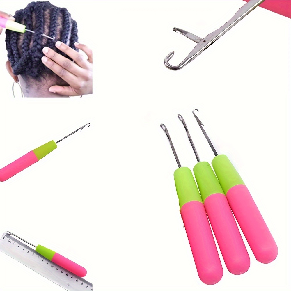 1pc/5pcs/10pcs Professional Crochet Hooks For Making Jumbo Micro Braids And  Wigs - Durable And Easy To Use - - Temu