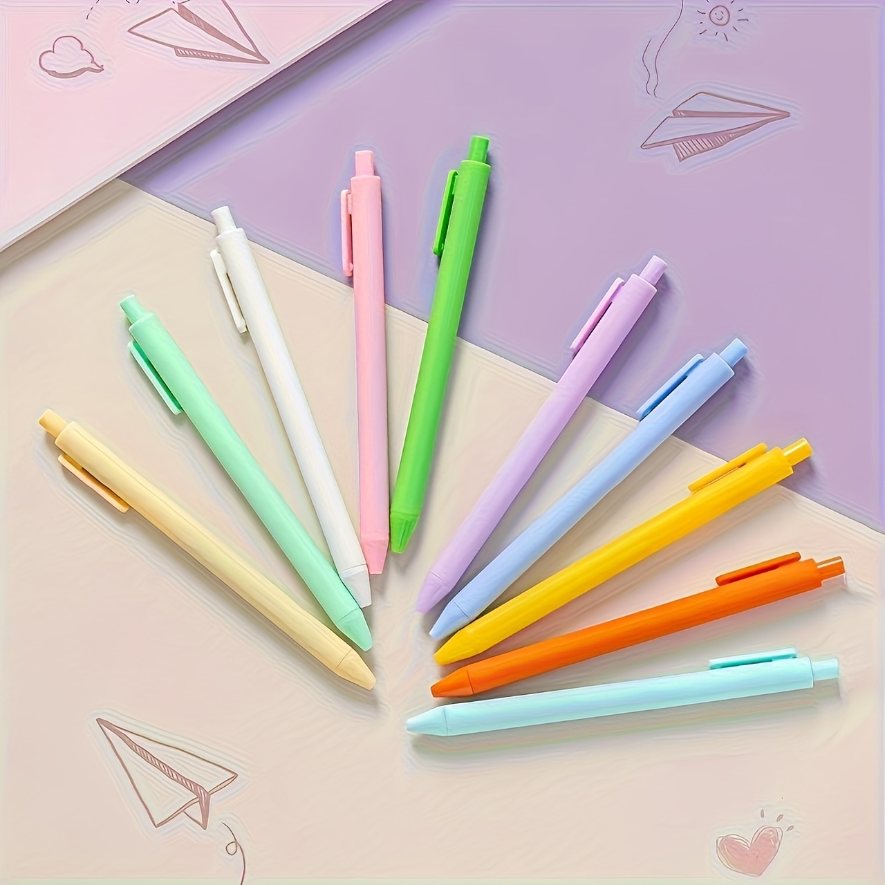 200pcs Customized Gel Pen Set for Promotions