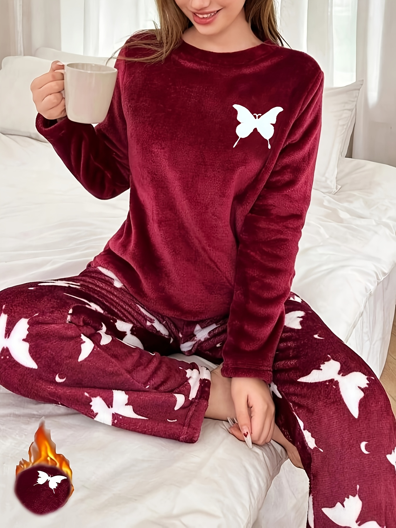ladies winter night dress nightwear for women sold on Temu United States Fpmovement