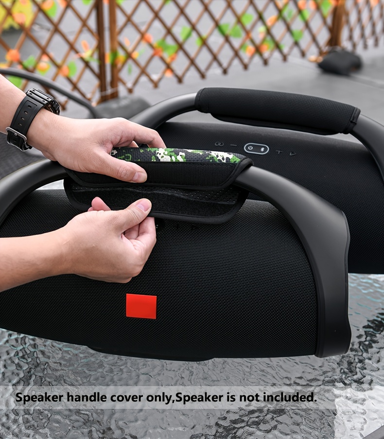 Speaker Handle Cover for Boombox/Boombox 2/Boombox 3 Replacement Handle Pad Anti-Slip Handle Wrap Pad Grip Handle Cover (only speaker handle cover)