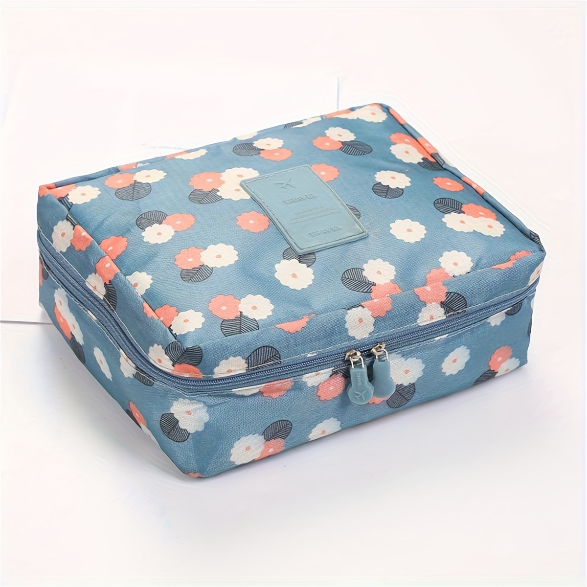 Large Capacity Travel Makeup Bag - Storage Bag, Multi Compartment Storage Bag for Cosmetics And Toiletries - Ideal Choice for Vacation And Daily Use