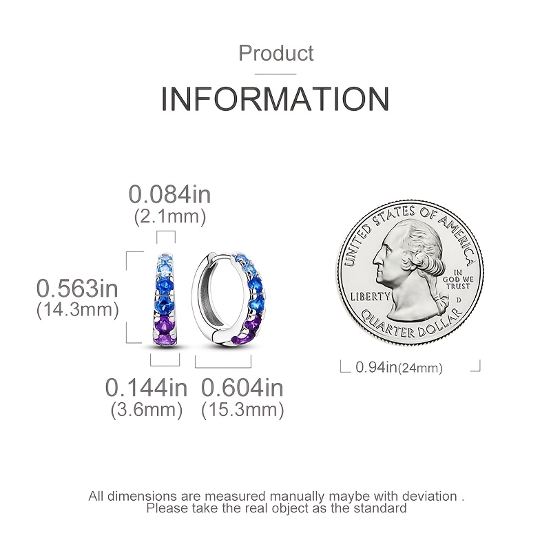 Women's 925 Silver Night Sky Gemstone Earrings, Gift