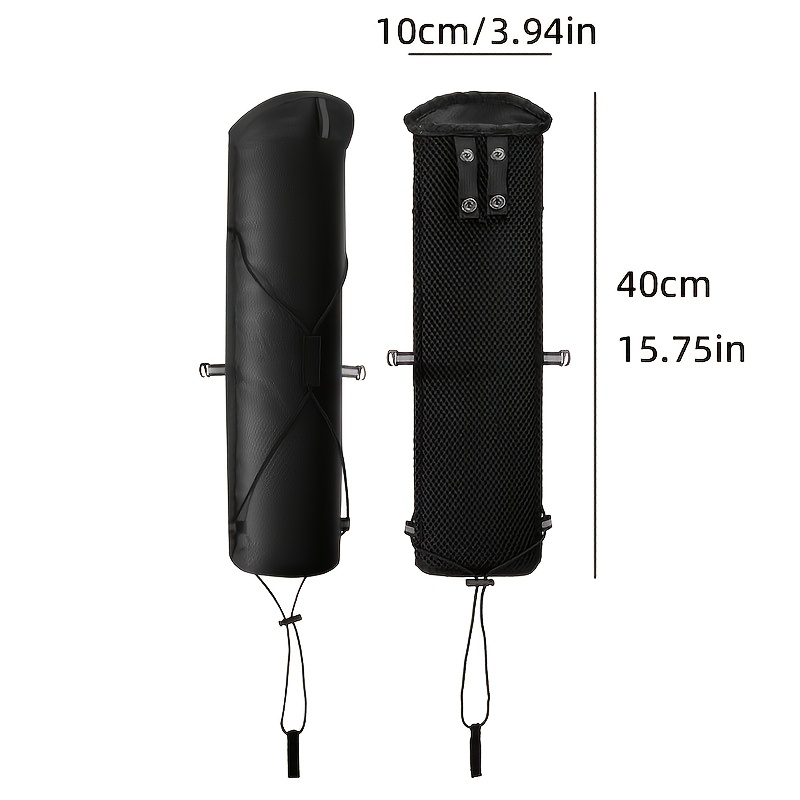 TEMU Sac de rangement pour bâtons de trekking en extérieur, sac de bâton de à monter sur le côté du sac à dos, pochette de rangement portable et