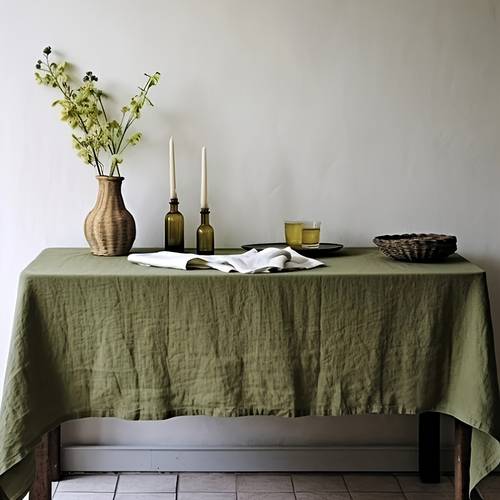 52x90 inch white cotton tablecloth rectangular table cover for holiday dining christmas new year easter valentines day durable kitchen dining decor smooth texture fabric festive tableware elegant tableware material family