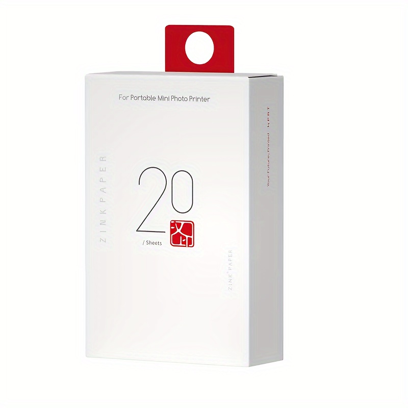 E-shop MT53 Fotopapier, 7,62 cm breit, selbstklebende Rückseite, direkt klebbare Folie, 20 Blatt pro Packung (Hinweis: Dieses Produkt enthält keinen
