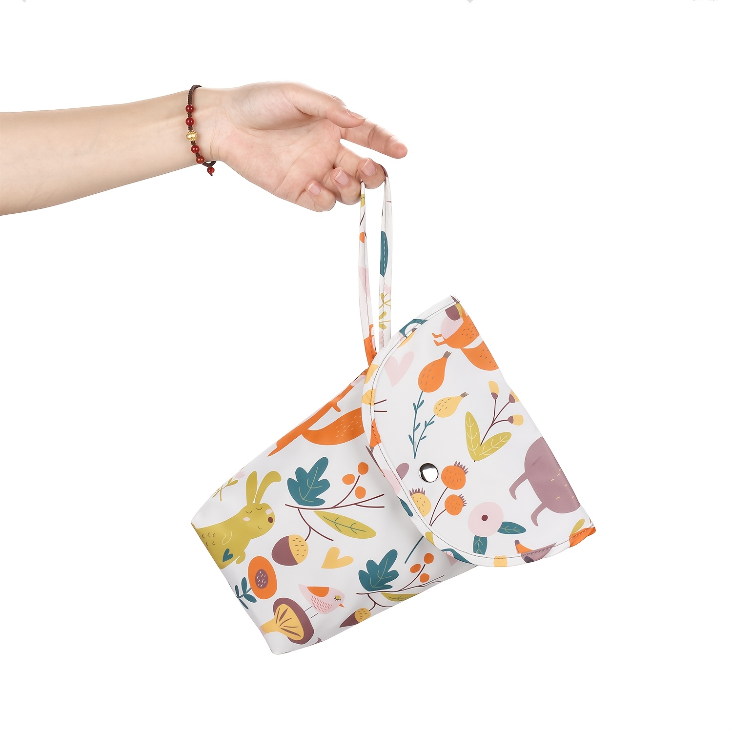 Children's Diaper Storage Bag, Portable Outing Pouch for Diapers, Disposable Diapers, and Cloth Diapers