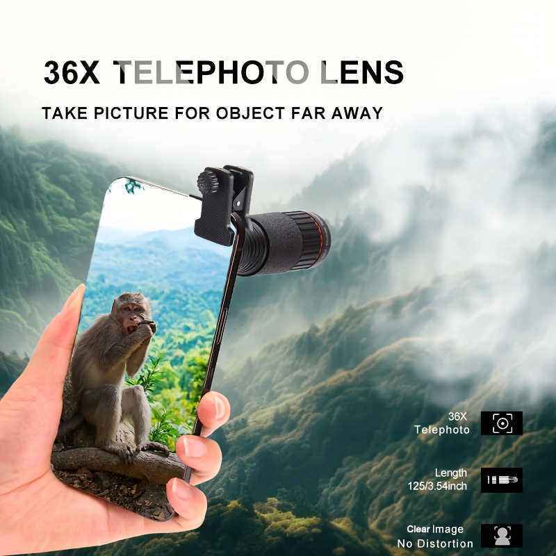 Phone Zoom Lens Click Photo SmallRig 75mm Macro Lens For Mobile