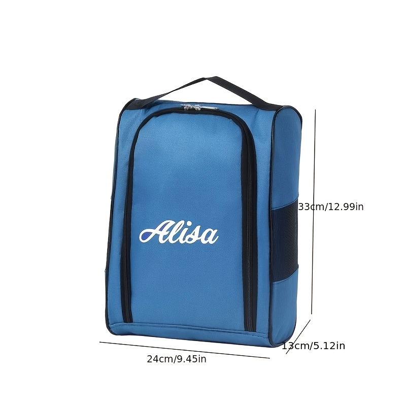 TEMU Personalized Custom Logo And Name, Essential For Shoe Stores, Toiletry Bag, Large-capacity Portable Travel Shoe Bag, Hand-carry Shoe Box, Home