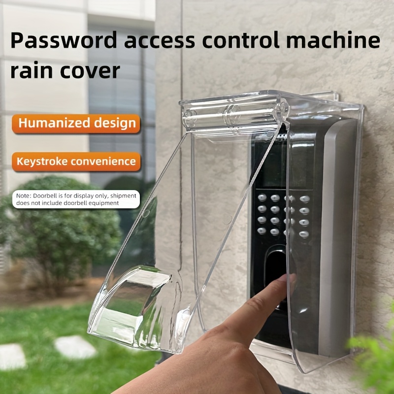Transparent Outdoor Keyboard Cover for Weather Protection