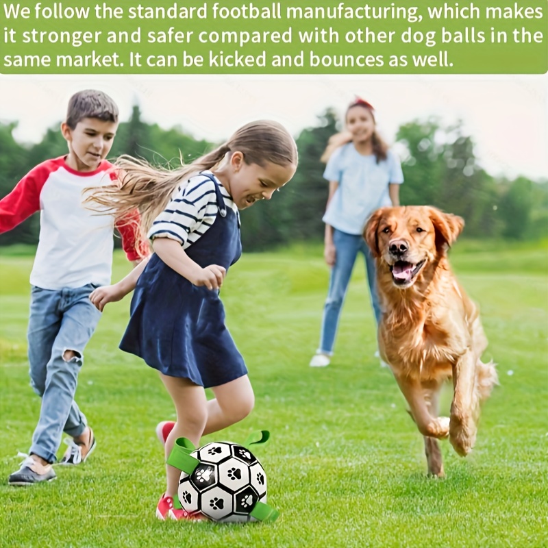 

1pc Dog Toy Ball Pet Ball, Dog Training Football Pet Toy, Pet Supplies