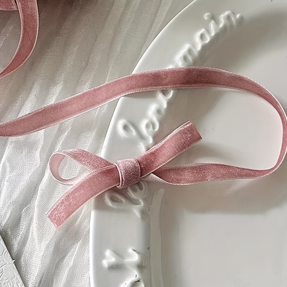 Image of Velvet Ribbon Velvet Ribbon (spool Not Included)