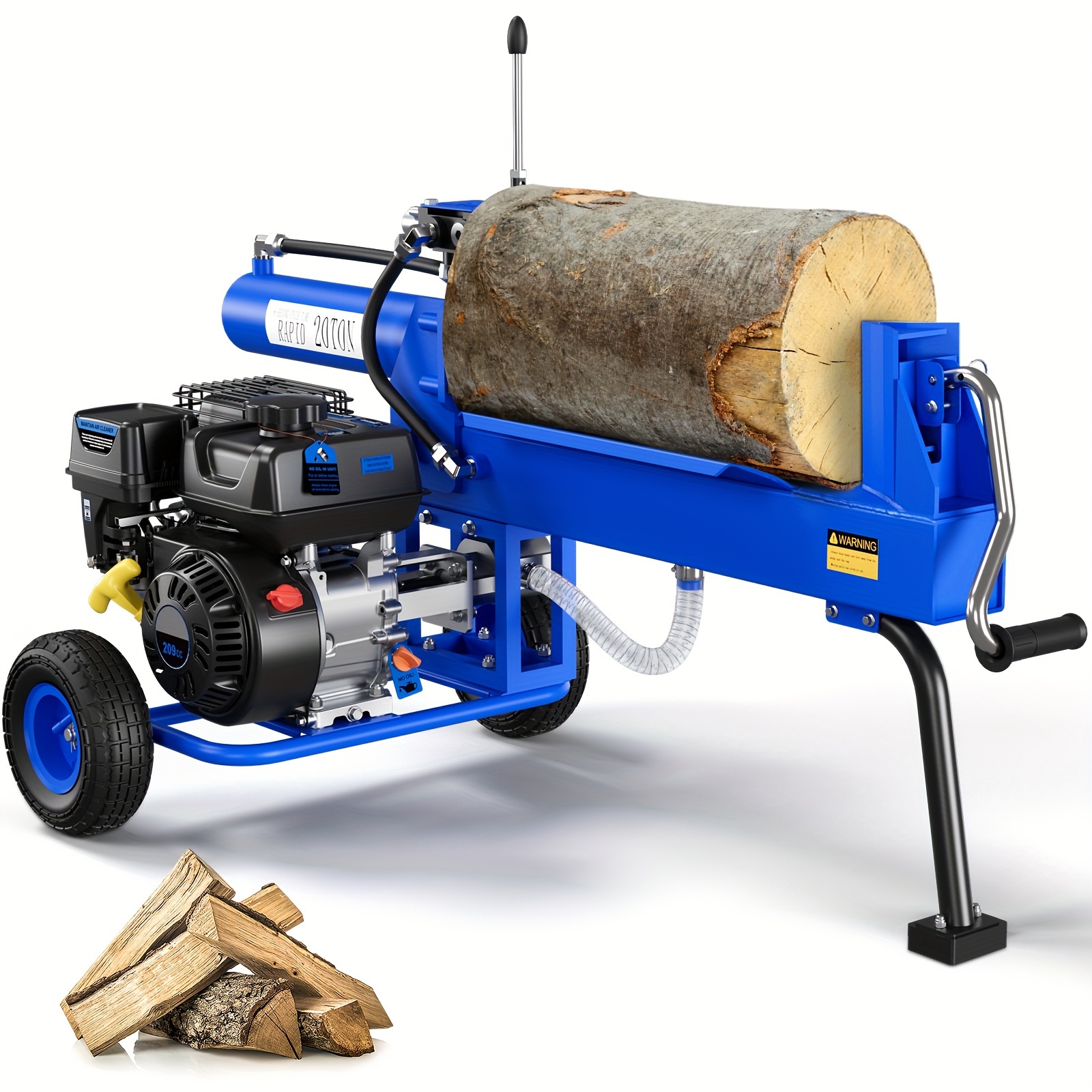 

Efurden Portable Wood Cutting , 7 -4 Engines, Ton Plunger , , Can Types Of Wood, Saving Time And