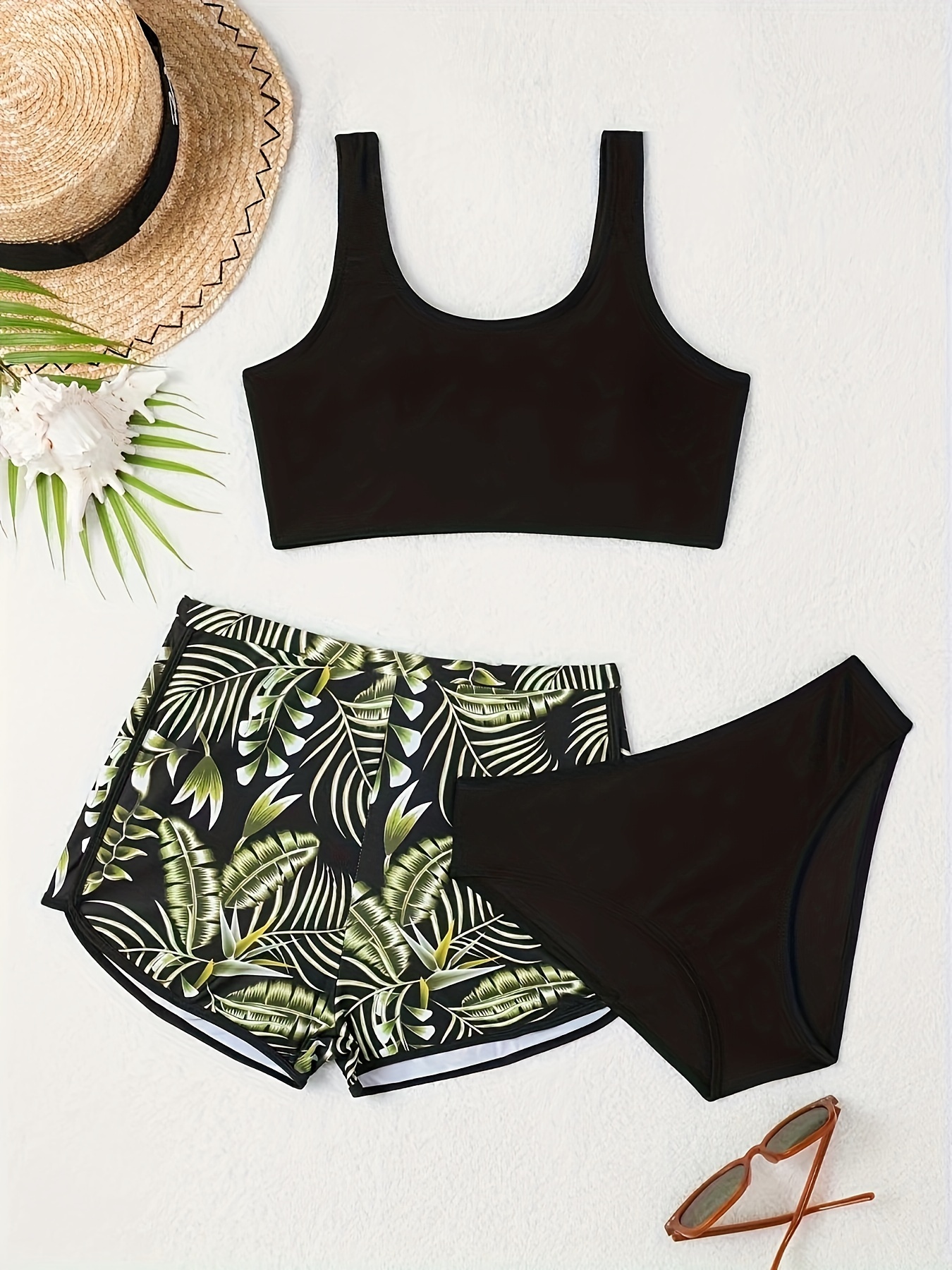 tropical bathing suit top